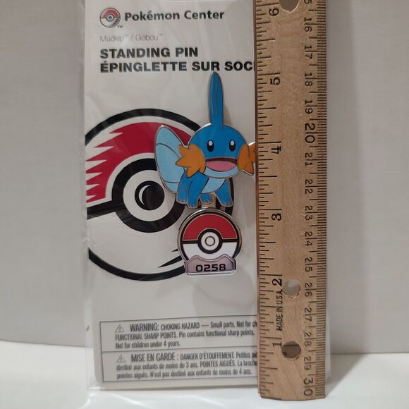 Pokemon TCG Gallery Mudkip Standing Enamel Pin Official Nintendo Collectible - Picture 3 of 4